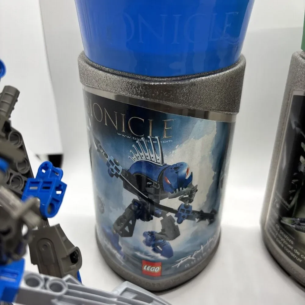 LEGO BIONICLE: Rahkshi Lerahk (8589) | Rahkshi Guurahk (8590) With Canister